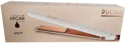 Plancha Rucha Titanium Argan Deluxe