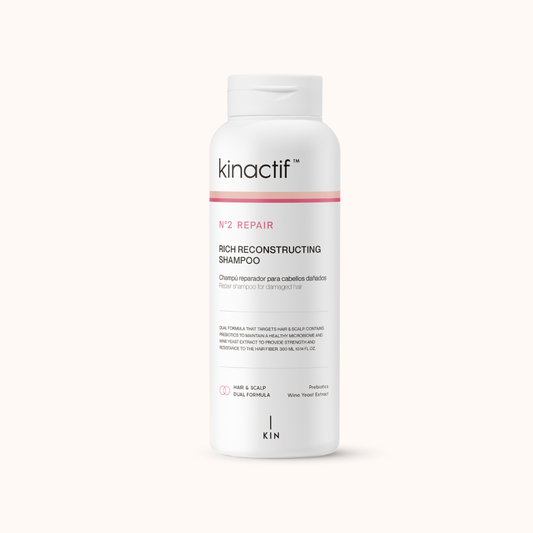 Shampoo Repair – Paso 2 (Kinactif)-Reparación profunda para cabellos dañados o debilitados.