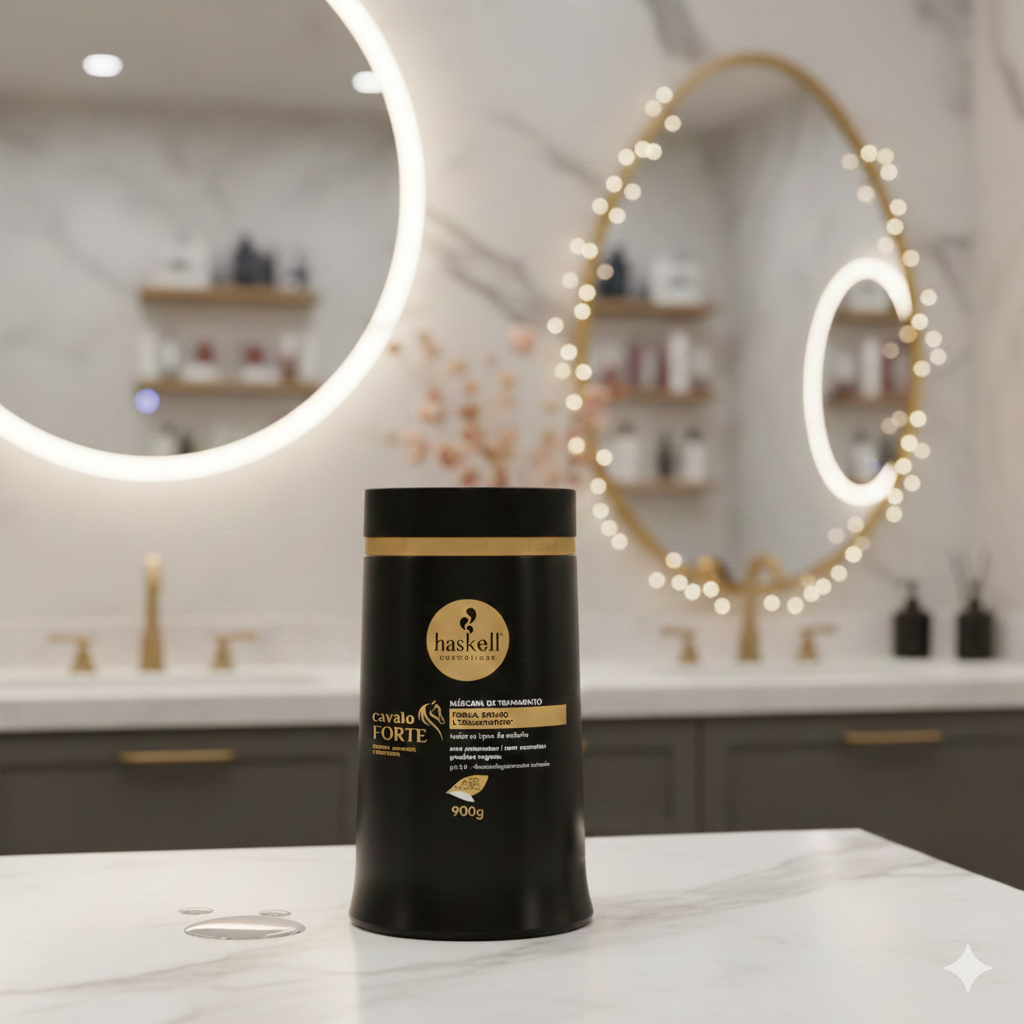 Mascarilla Cavalo Forte 900g – Haskell | Fuerza, crecimiento y reparación profunda