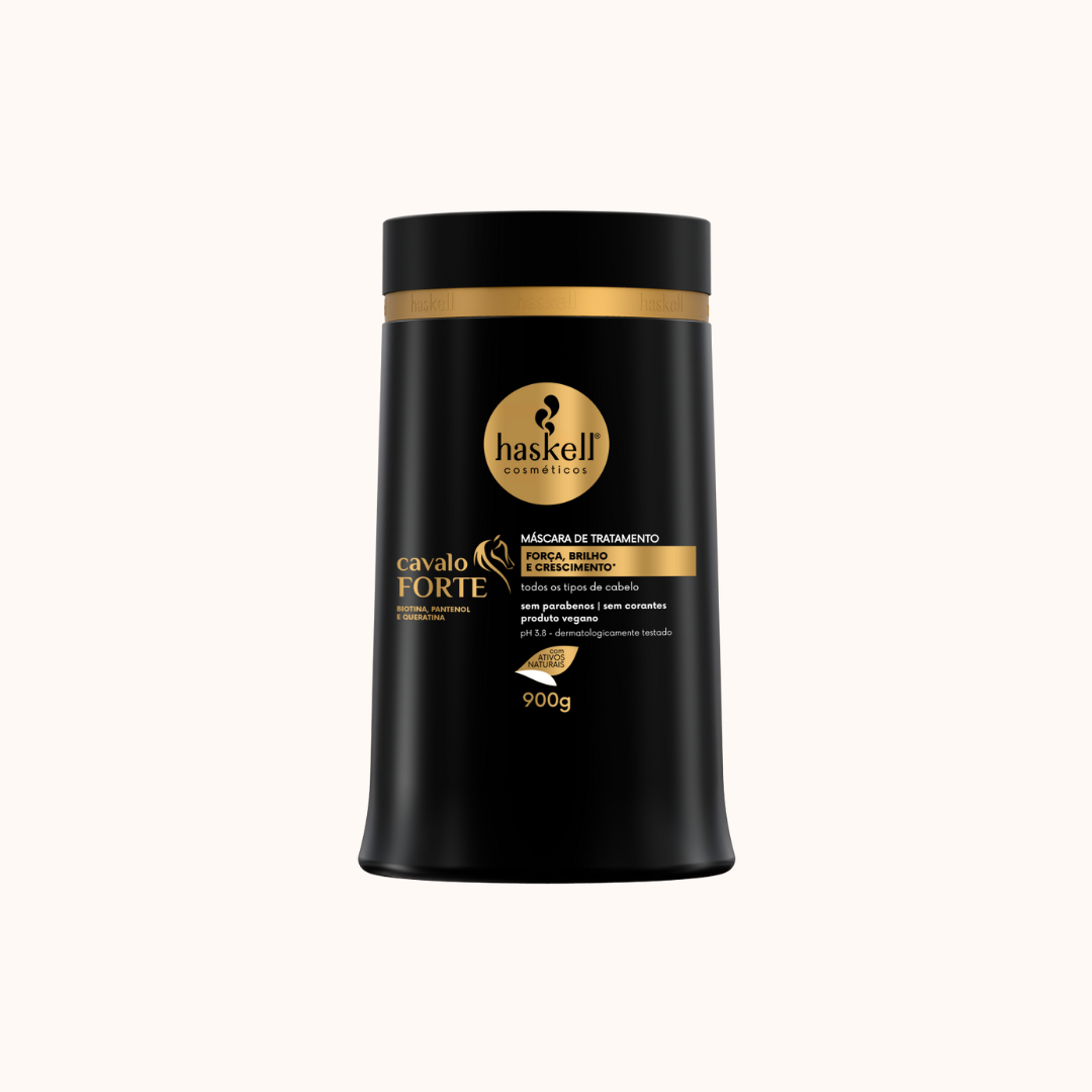 Mascarilla Cavalo Forte 900g – Haskell | Fuerza, crecimiento y reparación profunda