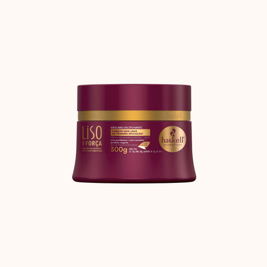Mascarilla Liso com Força 300 g-Liso potenciado, fibra alineada y frizz bajo control.