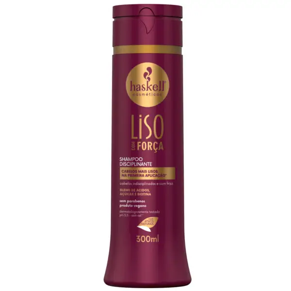 Shampoo Liso Com Forca 300ml